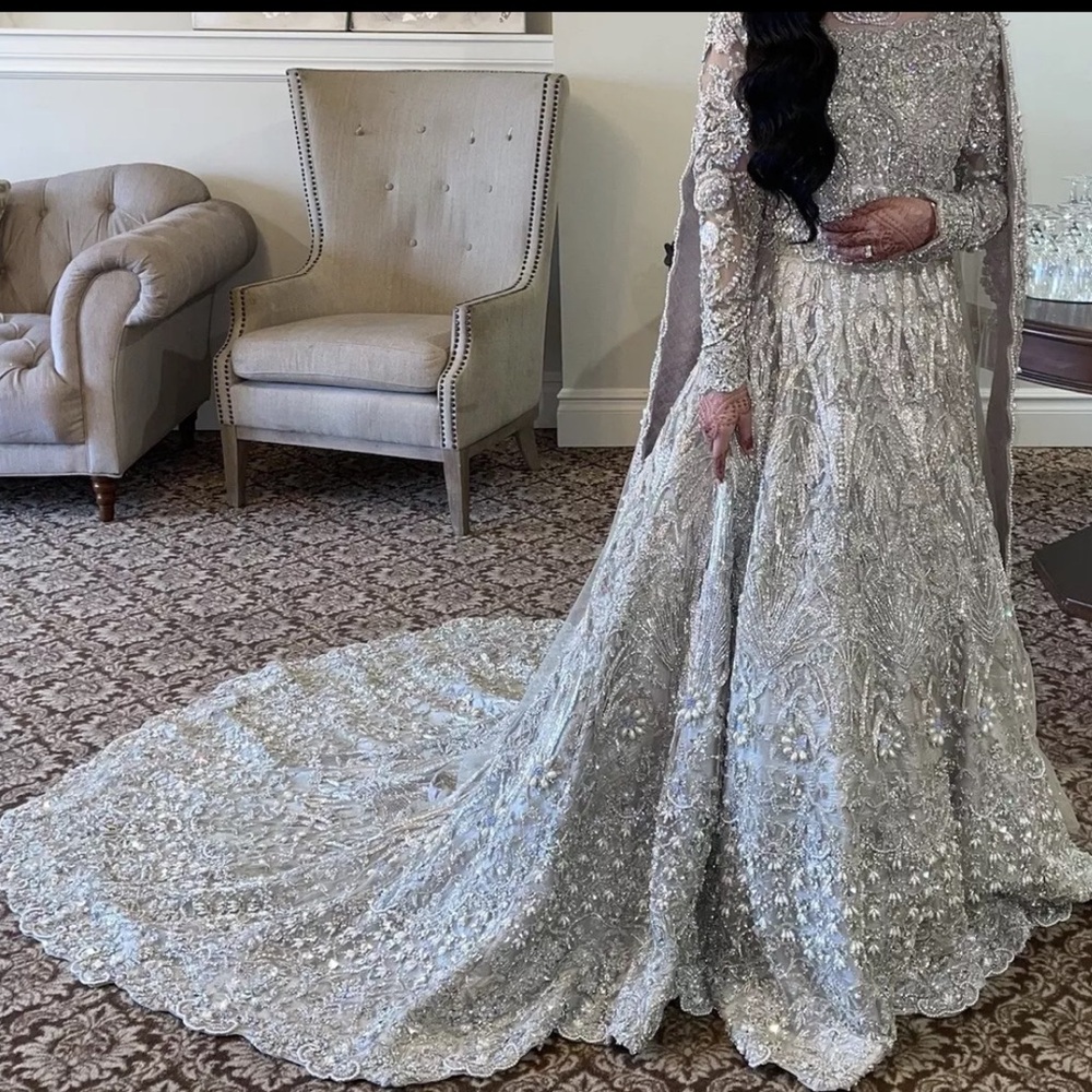 Pakistani wedding gown